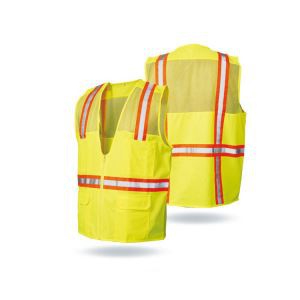 Vestit de treball d'alta visibilitat de seguretat reflectant