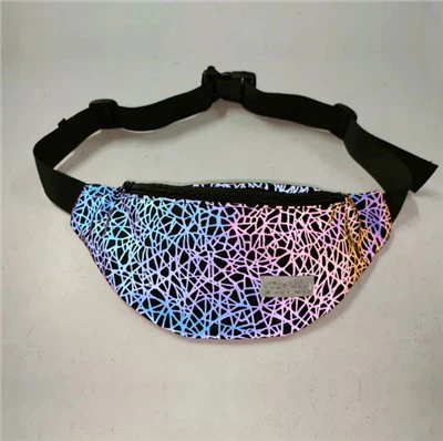 Senderisme a l'aire lliure Running Fitness Sport Reflective Nylon Fanny Pack